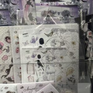 A50 Mix girl stickers (size:A6) - Image 1