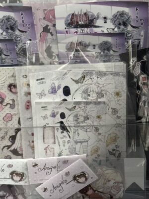 A50 Mix girl stickers (size:A6)