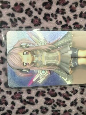 Cyber style girl photocard