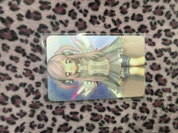 Cyber style girl photocard