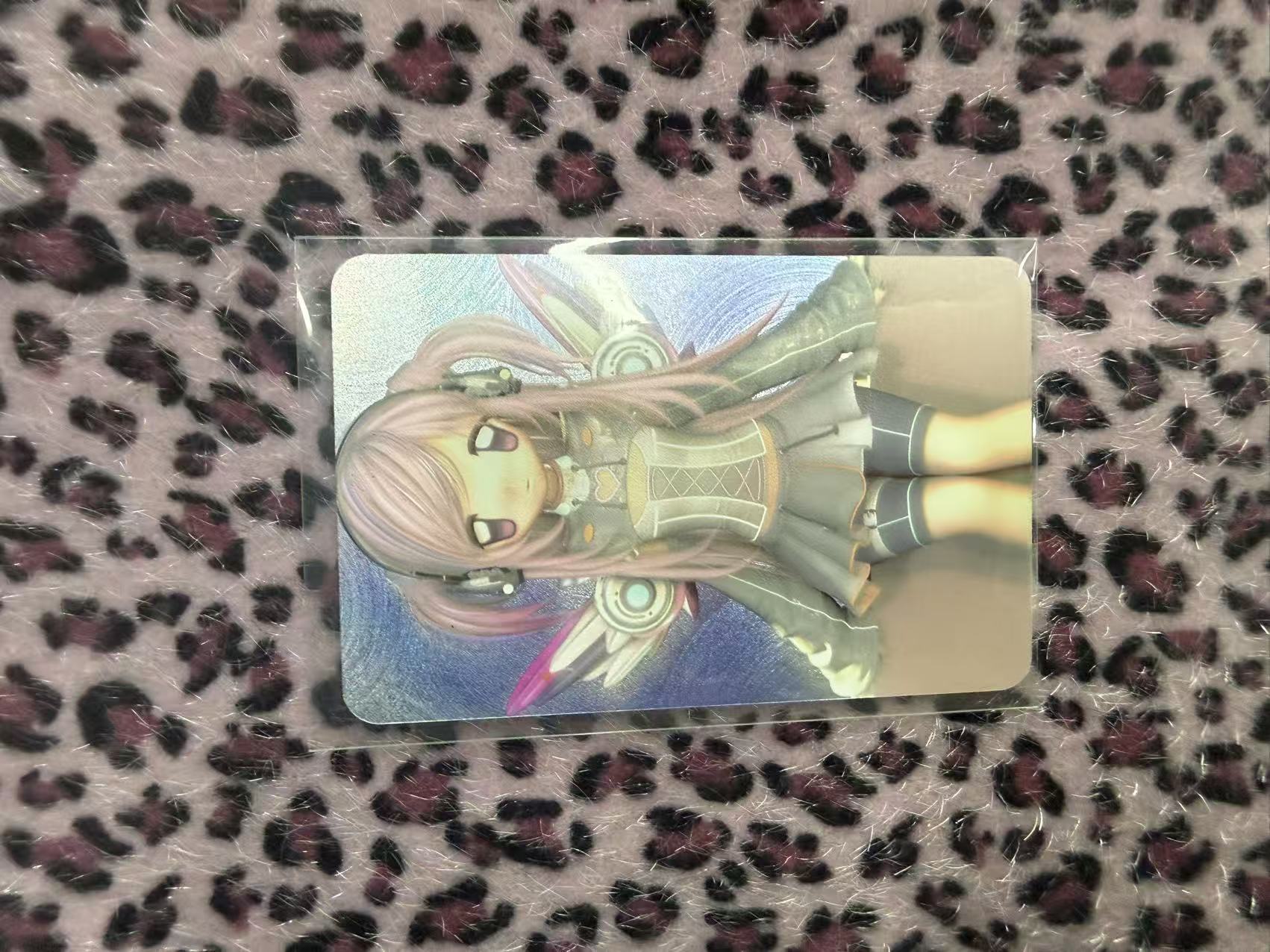 Cyber style girl photocard - Image 1