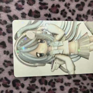 Cool Cyber Style Girl Photocard - Image 1