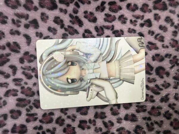 Cool Cyber Style Girl Photocard