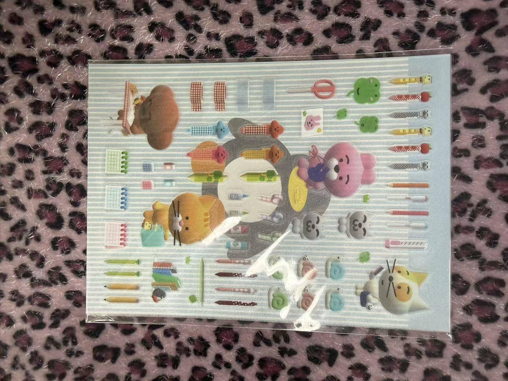 Learn About Animals Sticker Sheet - Image 1