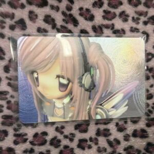 Cyber style girl photocard - Image 2